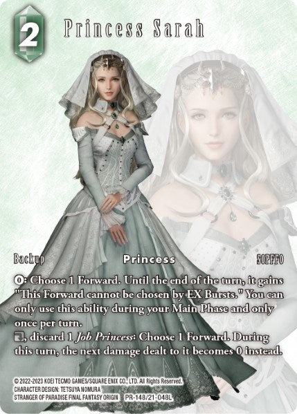 Image for Princess Sarah (PR-148/21-048L) (FF: Promo Cards) (PR) - Final Fantasy TCG
