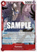 Image for Karasu (OP05-005) (Awakening of the New Era) (OP05) - One Piece Card Game