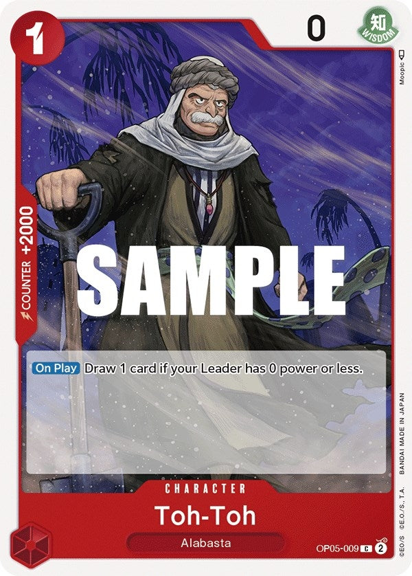 Image for Toh-Toh (OP05-009) (Awakening of the New Era) (OP05) - One Piece Card Game