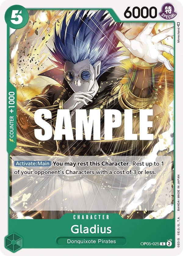 Image for Gladius (OP05-025) (Awakening of the New Era) (OP05) - One Piece Card Game