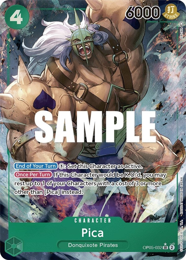 Image for Pica (Alternate Art) (OP05-032) (Awakening of the New Era) (OP05) - One Piece Card Game