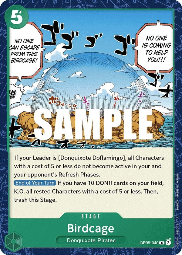Image for Birdcage (OP05-040) (Awakening of the New Era) (OP05) - One Piece Card Game