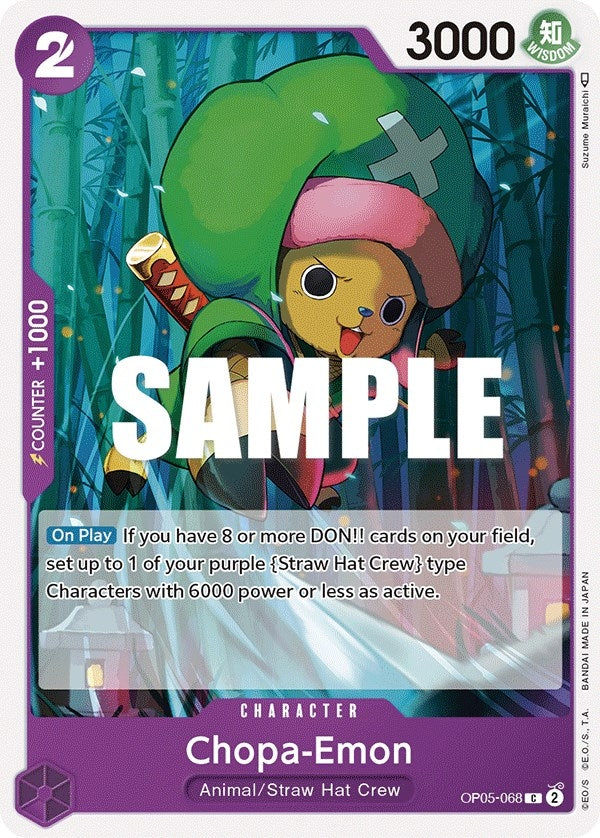 Image for Chopa-Emon (OP05-068) (Awakening of the New Era) (OP05) - One Piece Card Game