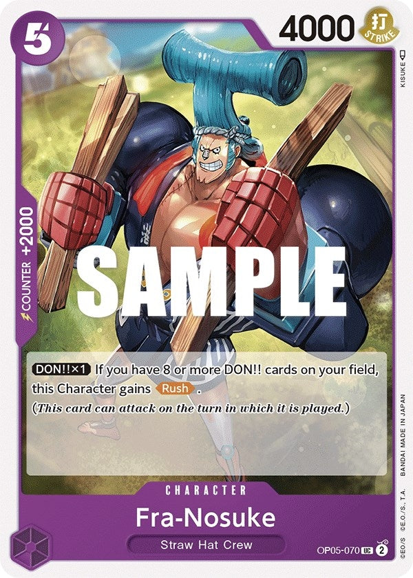 Image for Fra-Nosuke (OP05-070) (Awakening of the New Era) (OP05) - One Piece Card Game