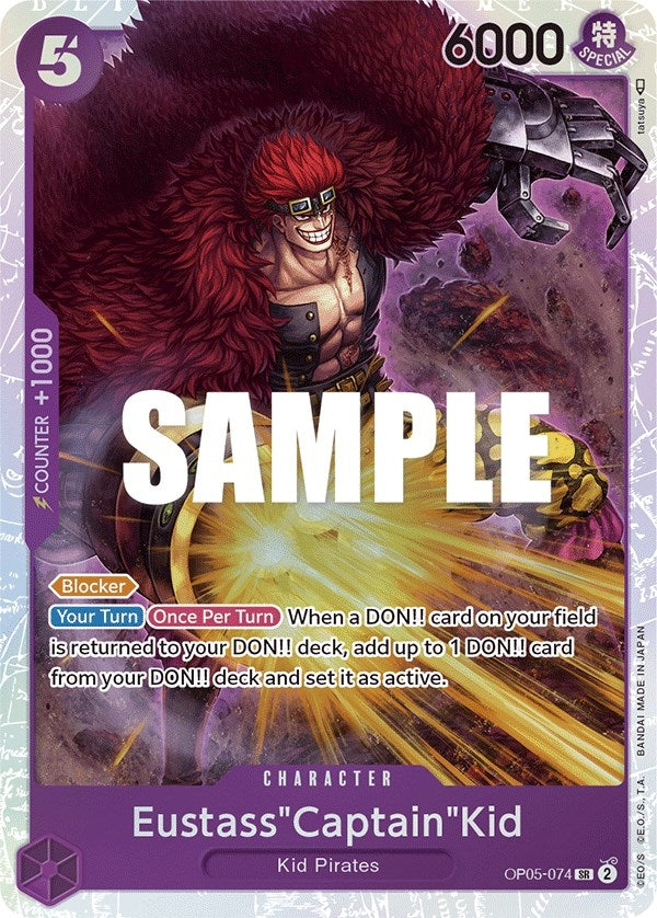 Image for Eustass"Captain"Kid (OP05-074) (Awakening of the New Era) (OP05) - One Piece Card Game