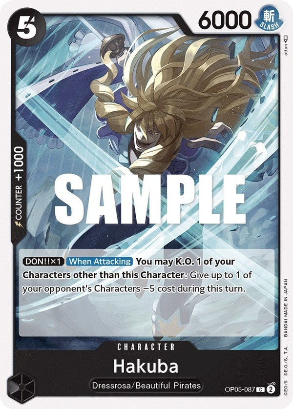 Image for Hakuba (OP05-087) (Awakening of the New Era) (OP05) - One Piece Card Game
