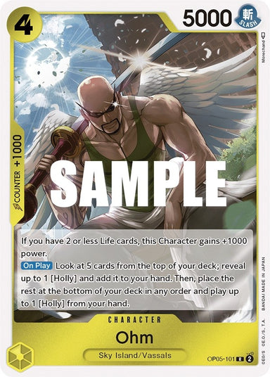 Image for Ohm (OP05-101) (Awakening of the New Era) (OP05) - One Piece Card Game