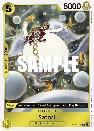 Image for Satori (OP05-105) (Awakening of the New Era) (OP05) - One Piece Card Game