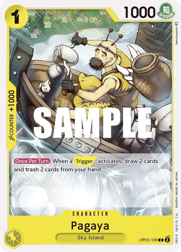 Image for Pagaya (OP05-109) (Awakening of the New Era) (OP05) - One Piece Card Game