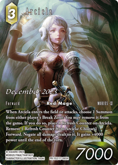 Image for Arciela (December 2023) (PR-152/17-065H) (FF: Promo Cards) (PR) - Final Fantasy TCG