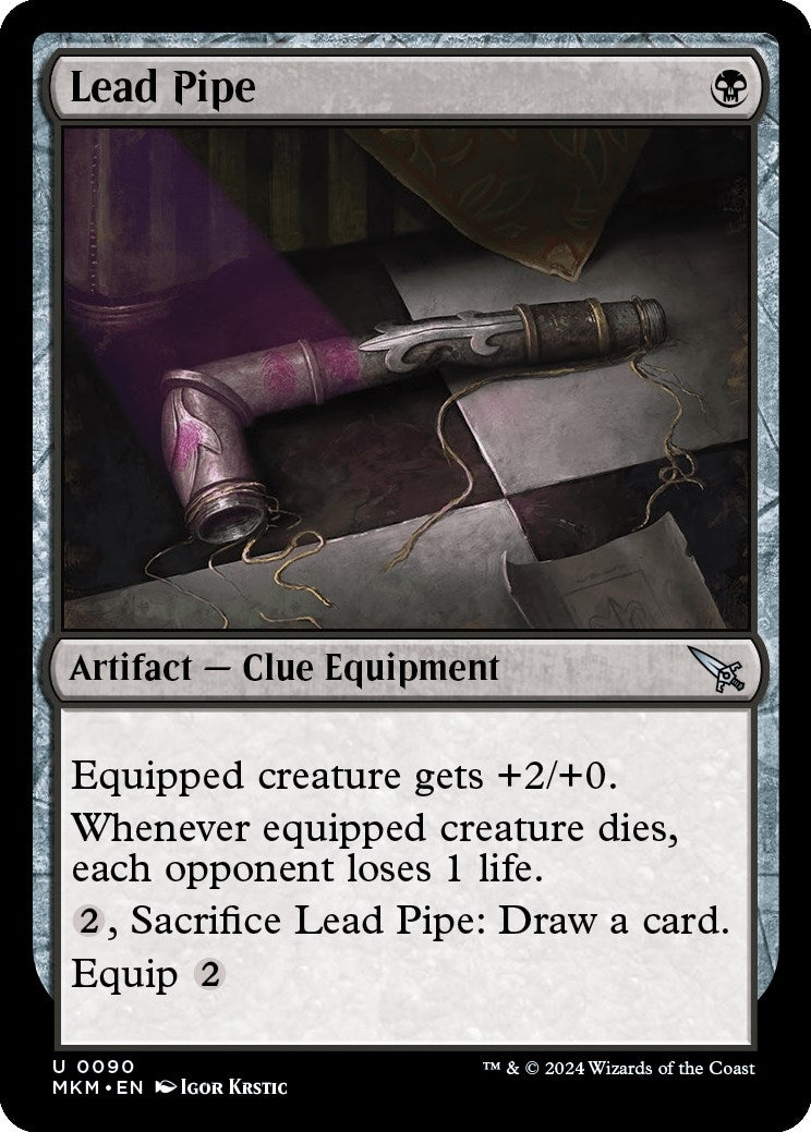 Image for Lead Pipe (90) (MKM) - Magic: The Gathering
