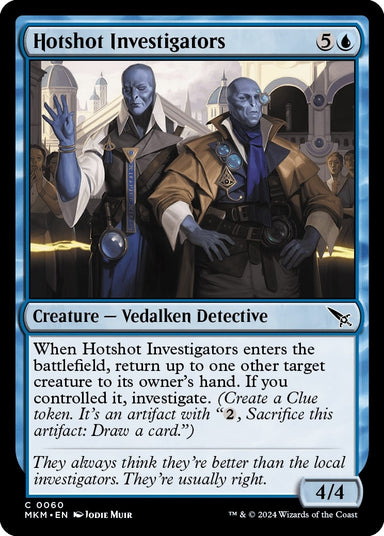 Image for Hotshot Investigators (60) (MKM) - Magic: The Gathering
