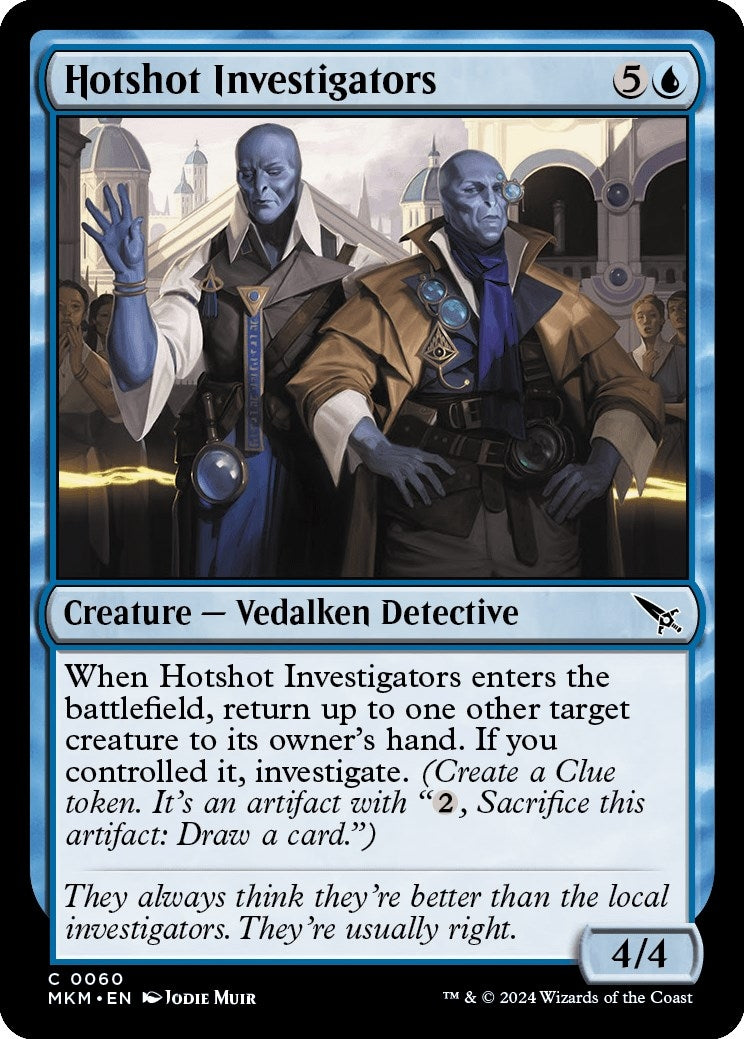 Image for Hotshot Investigators (60) (MKM) - Magic: The Gathering