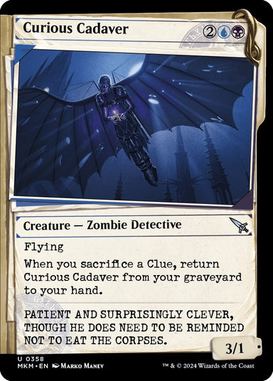 Image for Curious Cadaver (Showcase) (358) (MKM) - Magic: The Gathering
