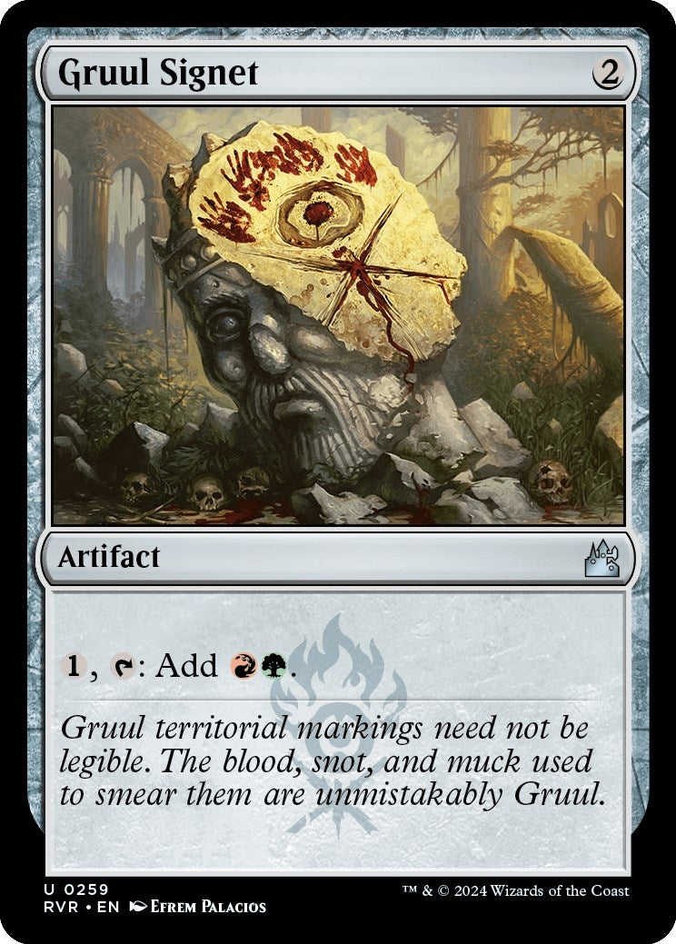 Gruul Signet (259) (Ravnica Remastered)