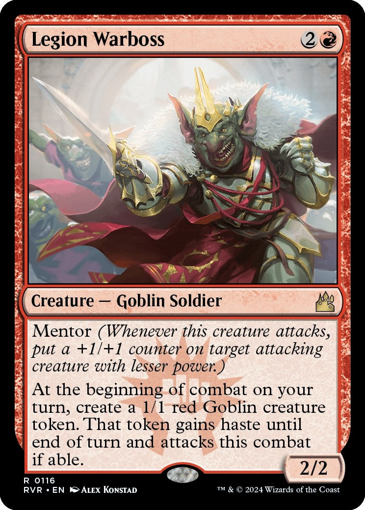 Image for Legion Warboss (116) (Ravnica Remastered) (RVR) - Magic: The Gathering