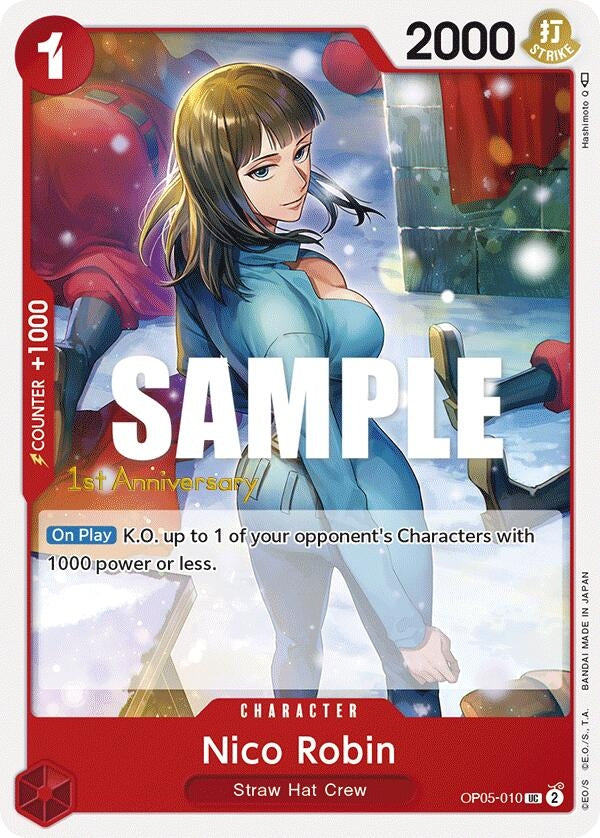 Nico Robin (OP05-010) (Awakening of the New Era: 1st Anniversary Tournament Cards)
