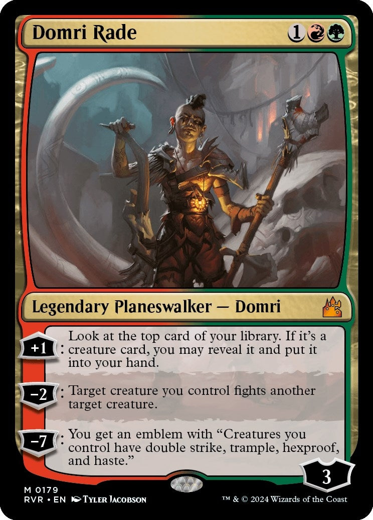 Image for Domri Rade (179) (Ravnica Remastered) (RVR) - Magic: The Gathering