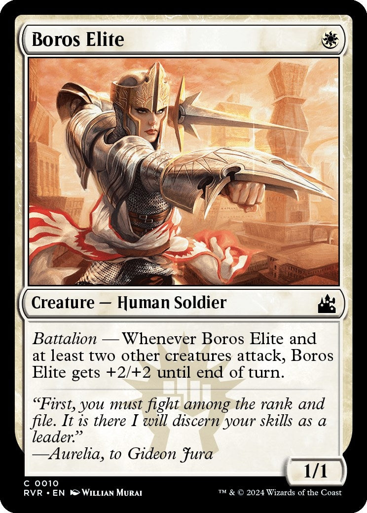 Image for Boros Elite (10) (Ravnica Remastered) (RVR) - Magic: The Gathering