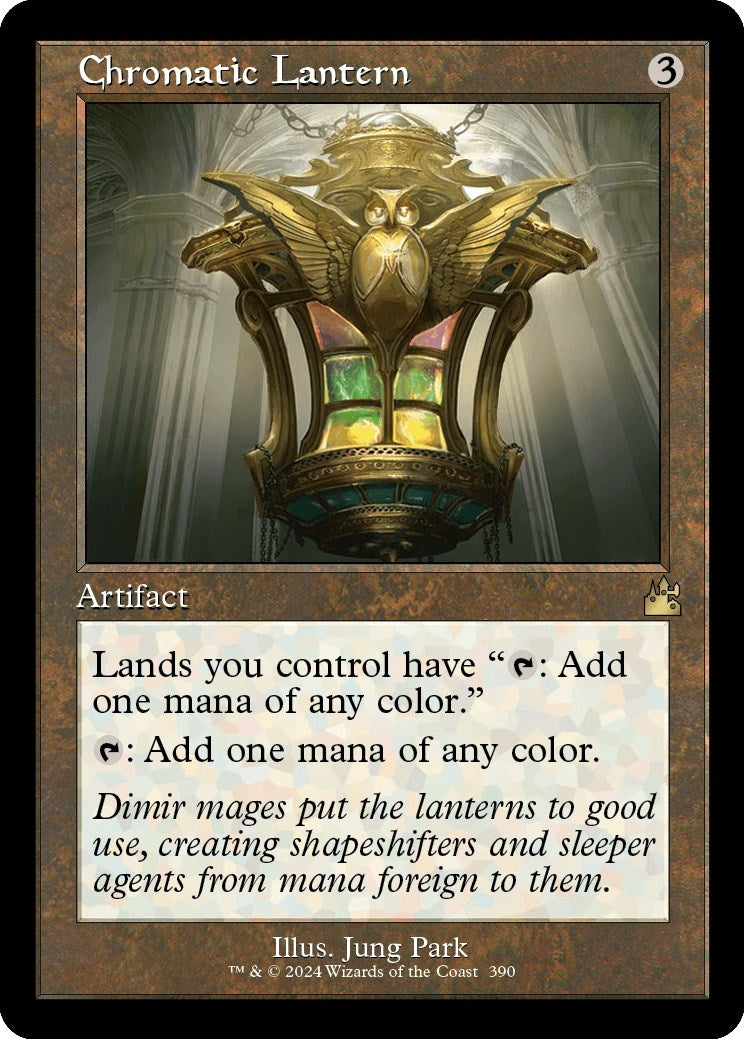 Chromatic Lantern (Retro Frame) (390) (Ravnica Remastered)