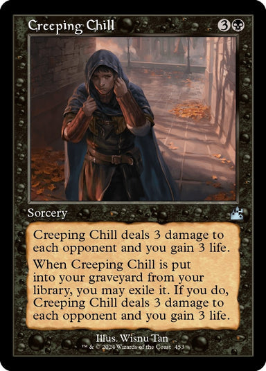 Image for Creeping Chill (Retro Frame) (453) (Ravnica Remastered) - Magic: The Gathering
