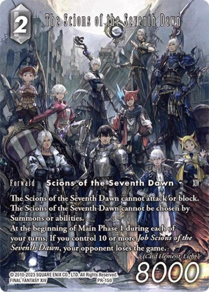 Image for The Scions of the Seventh Dawn (PR-150) (FF: Promo Cards) (PR) - Final Fantasy TCG