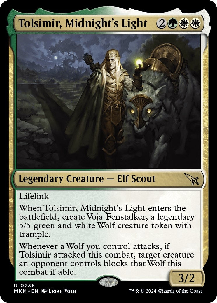 Image for Tolsimir, Midnight's Light (236) (MKM) - Magic: The Gathering