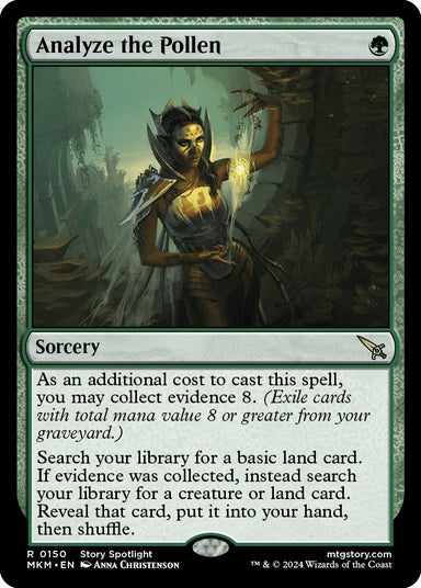 Image for Analyze the Pollen (150) (MKM) - Magic: The Gathering