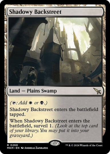 Image for Shadowy Backstreet (268) (MKM) - Magic: The Gathering