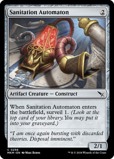 Image for Sanitation Automaton (256) (MKM) - Magic: The Gathering