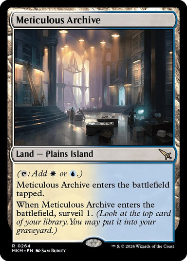 Image for Meticulous Archive (264) (MKM) - Magic: The Gathering