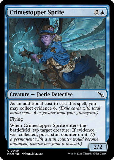 Image for Crimestopper Sprite (49) (MKM) - Magic: The Gathering