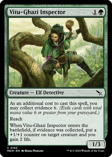 Image for Vitu-Ghazi Inspector (183) (MKM) - Magic: The Gathering