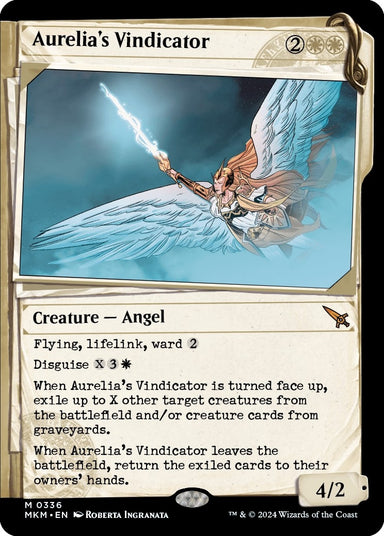 Image for Aurelia's Vindicator (Showcase) (336) (MKM) - Magic: The Gathering