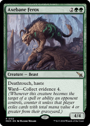 Image for Axebane Ferox (153) (MKM) - Magic: The Gathering