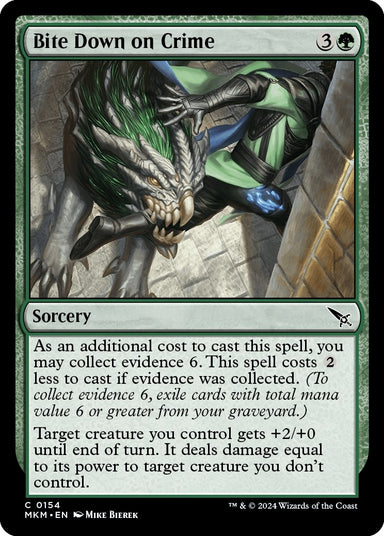 Image for Bite Down on Crime (154) (MKM) - Magic: The Gathering