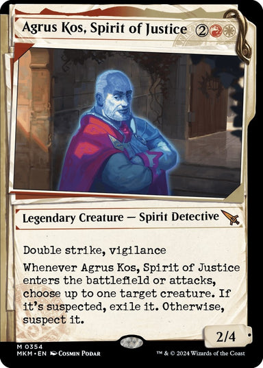 Image for Agrus Kos, Spirit of Justice (Showcase) (354) (MKM) - Magic: The Gathering