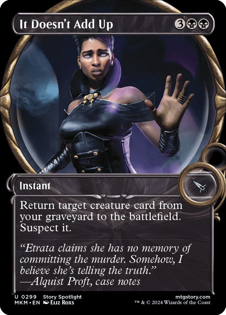 Image for It Doesn't Add Up (Showcase) (299) (MKM) - Magic: The Gathering