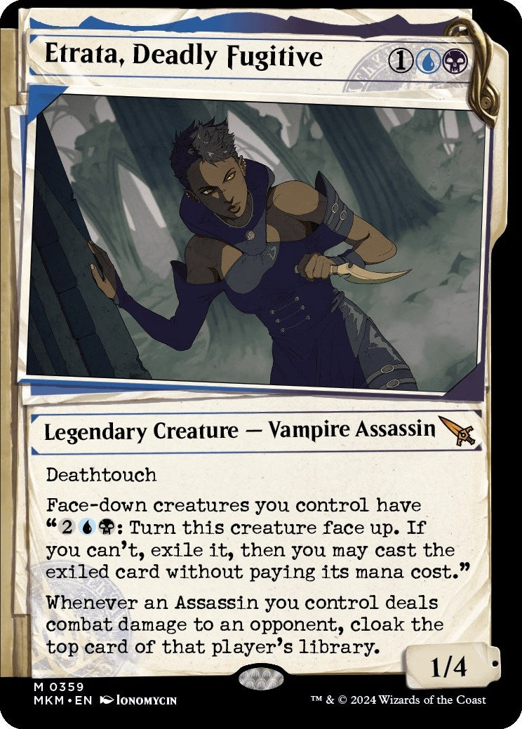 Image for Etrata, Deadly Fugitive (Showcase) (359) (MKM) - Magic: The Gathering