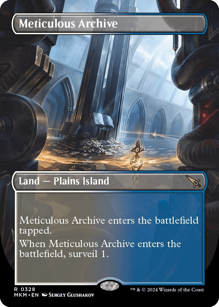 Image for Meticulous Archive (Borderless) (328) (MKM) - Magic: The Gathering