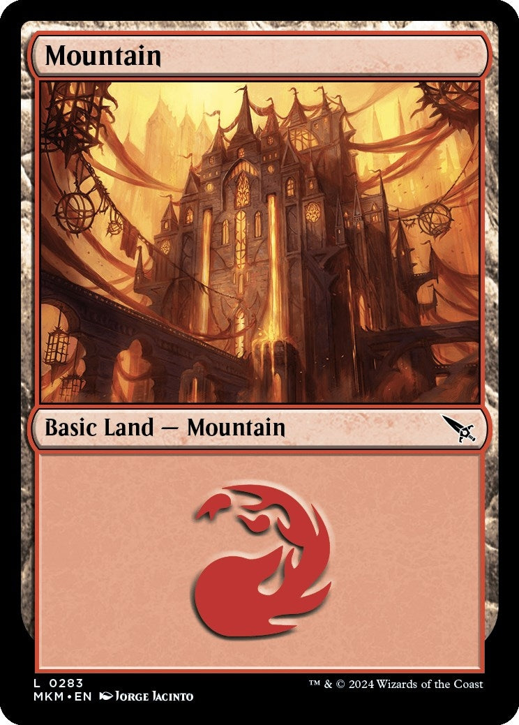 Image for Mountain (0283) (283) (MKM) - Magic: The Gathering