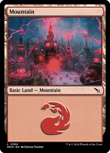 Image for Mountain (0284) (284) (MKM) - Magic: The Gathering