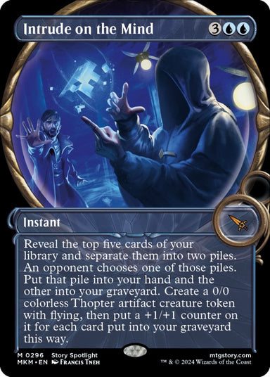 Image for Intrude on the Mind (Showcase) (296) (MKM) - Magic: The Gathering