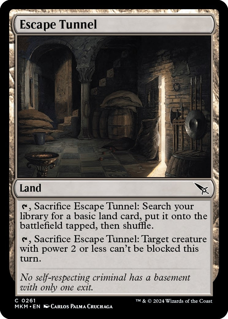 Image for Escape Tunnel (261) (MKM) - Magic: The Gathering
