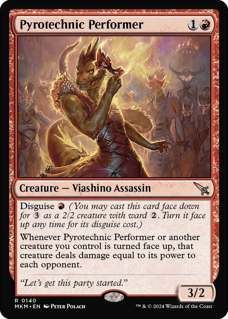 Image for Pyrotechnic Performer (140) (MKM) - Magic: The Gathering