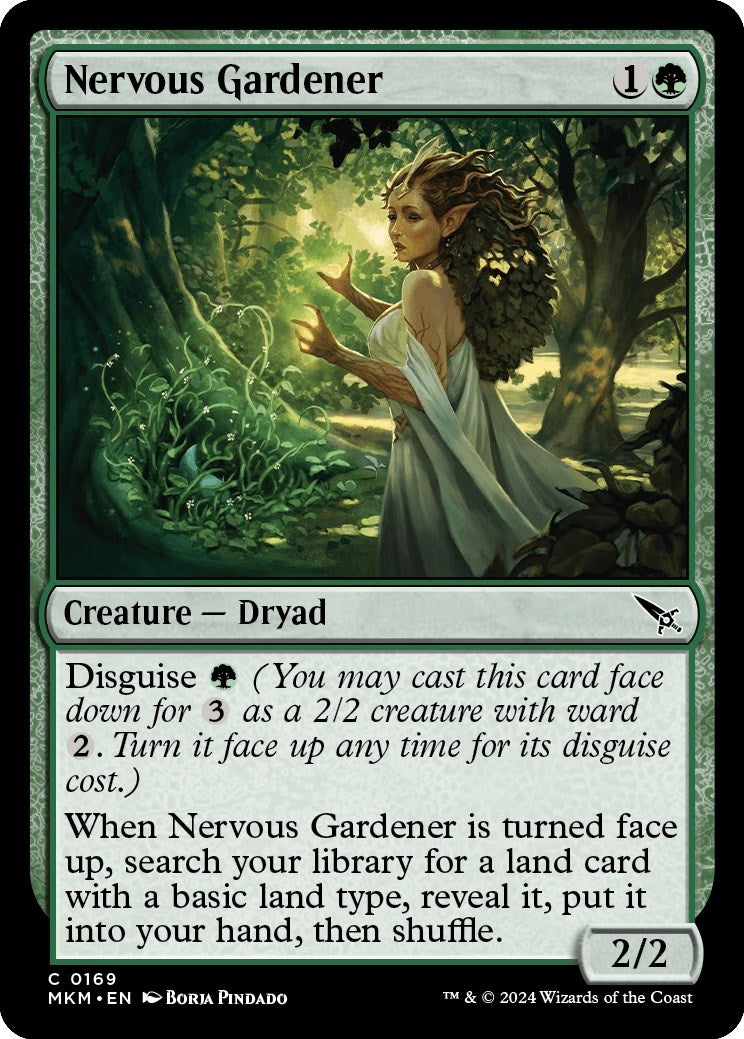 Image for Nervous Gardener (169) (MKM) - Magic: The Gathering