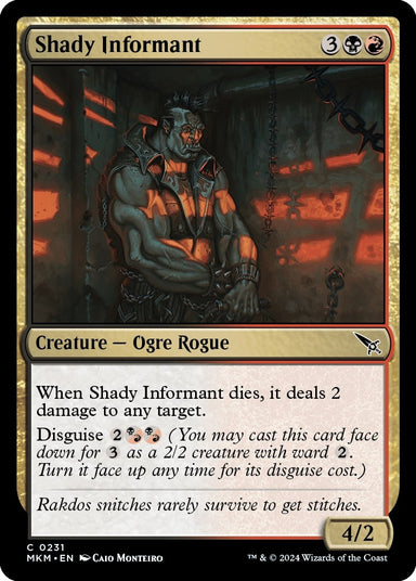 Image for Shady Informant (231) (MKM) - Magic: The Gathering