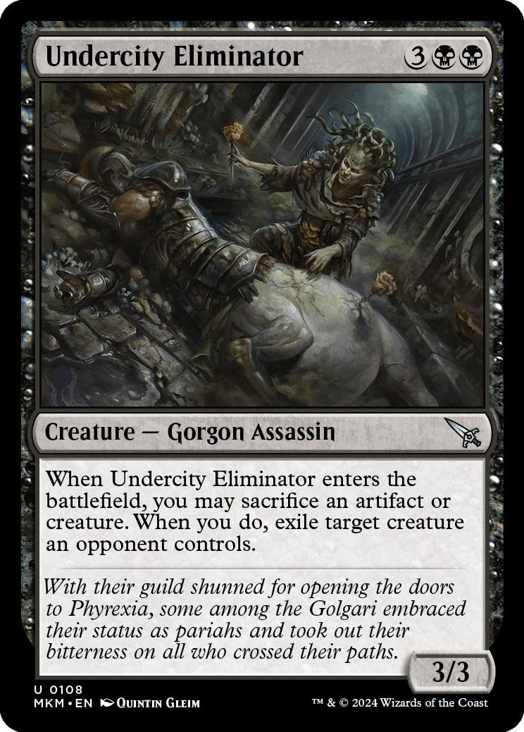Image for Undercity Eliminator (108) (MKM) - Magic: The Gathering