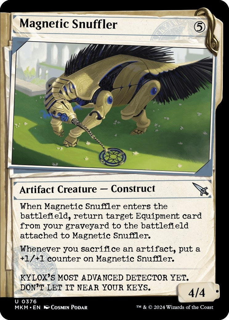 Image for Magnetic Snuffler (Showcase) (376) (MKM) - Magic: The Gathering