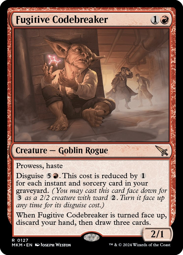 Image for Fugitive Codebreaker (127) (MKM) - Magic: The Gathering